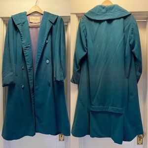 Vintage 50’s / 60’s Frederick & Nelson Seattle Long Blue Coat